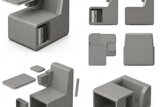 design flexible furniture, foldable adhd chairs, multifunctional furniture