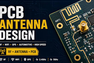 design rf pcb antenna for wifi gps circuit automotive high speed systems
