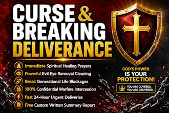 do curse breaking spiritual healing financial blessing evil eye removal help