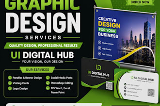 provide high quality graphic design services