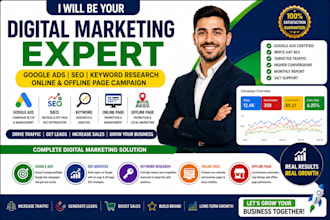 do google ads PPC campaign, SEO, keyword research and optimizatio