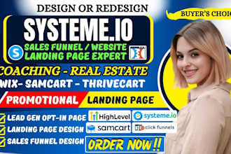 systeme io sales funnel systeme io landing page systeme io online course