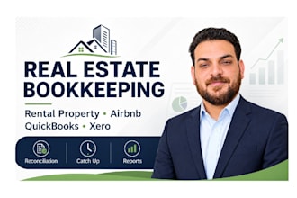 real estate rental property and airbnb bookkeeping in quickbooks and xero