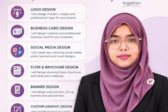 design modern business card for your company