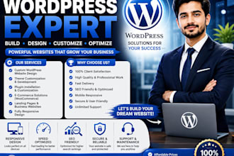 do wordpress website design kadence and spectra setup