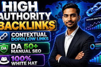 build high authority contextual dofollow backlinks for SEO