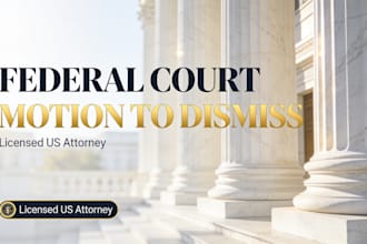 prepare a winning federal court rule 12 motion to dismiss