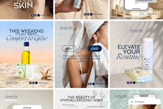 do social media graphics and editing