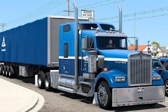 create ets2, ats, fs22 and beamng custom trucks, trailers, maps, skins