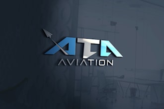 design awesome legal aviation logo with unlimited revision