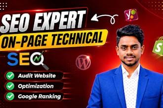 optimize expert wordpress and shopify onpage technical SEO