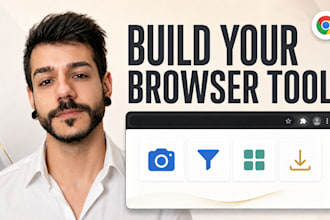 develop any extension or script for chrome, edge