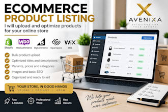 list and optimize products for you ecommerce store
