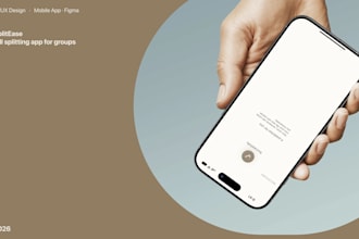 design a clean fintech or payment app UI in figma