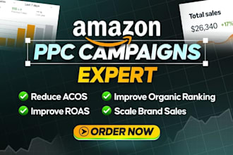 setup amazon ppc campaigns and amazon ads campaigns to grow sales
