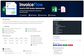 automate invoice generation from excel using python