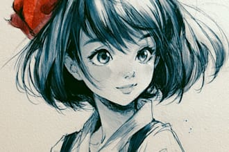 draw anime and manga illustrations