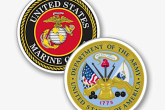 design military, skull, army, tactical logo badge patch for you