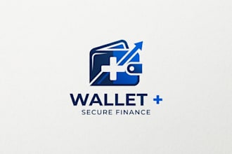 design a professional and modern money wallet logo