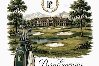 design golf logo design for clubs, brands and tournaments