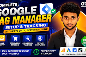 setup google tag manager GTM and conversion tracking