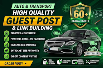 build high authority car backlinks with car guest post