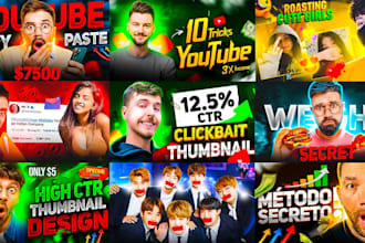 design youtube thumbnail in 2 hours