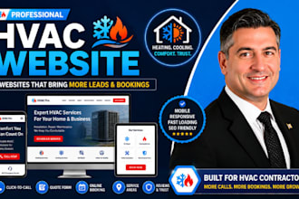 design a professional wordpress hvac website for your business