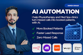 build ai automation for your physiotherapy or med spa clinic