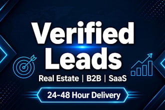 deliver verified real estate leads with contact details