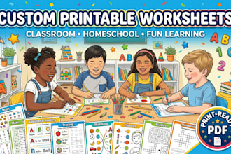 create engaging kids worksheets activity books and preschool learning activities