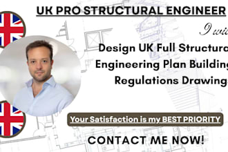 design UK full structural engineering plan building regulations drawings