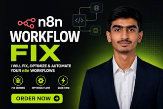 fix your broken n8n workflow and debug automation errors