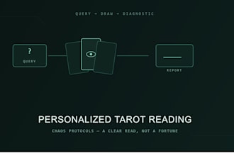 do a personalized tarot card or runes reading for your question