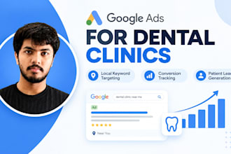 set up and manage google ads for your dental practice