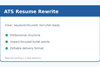rewrite your resume for ats and recruiters