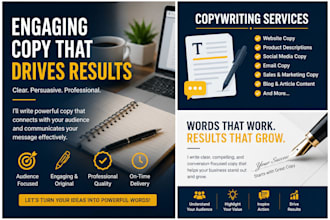 write engaging and professional copy for your business