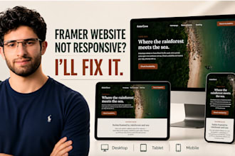fix and make your framer website responsive