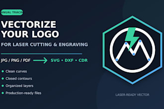 vectorize your logo for laser cutting and engraving