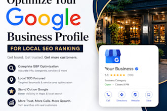 optimize google business profile ranking, monthly local seo, gbp gmb setup