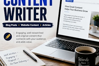 make professional blogs and articles, review books