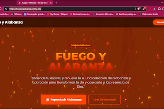 create a web app for you