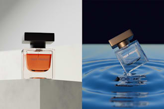 create a photorealistic 3d product visualizations