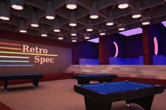 edit, fix, create custom high quality vrchat world vrc world 3d game environment