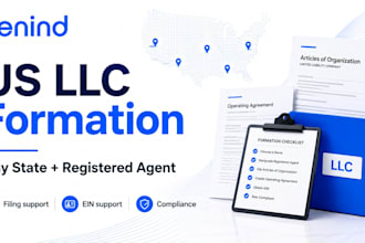form your llc in any US state with registered agent service