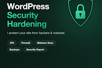 secure and harden your wordpress website