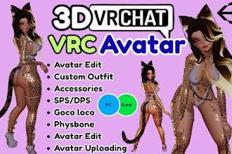 edit, fix, toggles, nsfw, sfw vrchat avatar vrc avatar vr character furry model