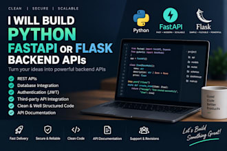 build python fastapi flask rest apis
