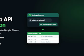 build whatsapp business api automation, integration and ai chatbot