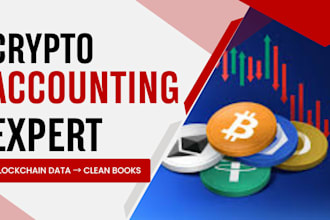 turn blockchain transactions into clean books, meaningful reports